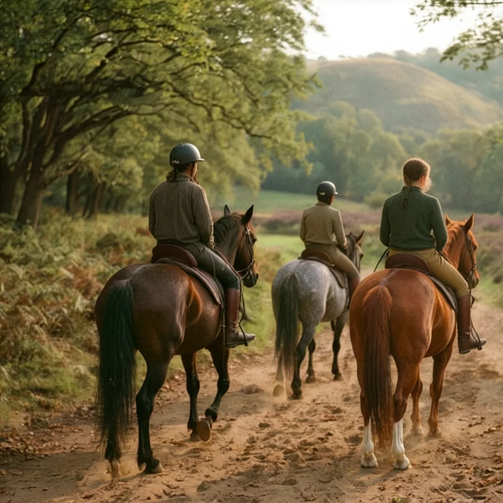 Balade à cheval en Haute-Vienne, autour de Saint-Yrieix-la-Perche